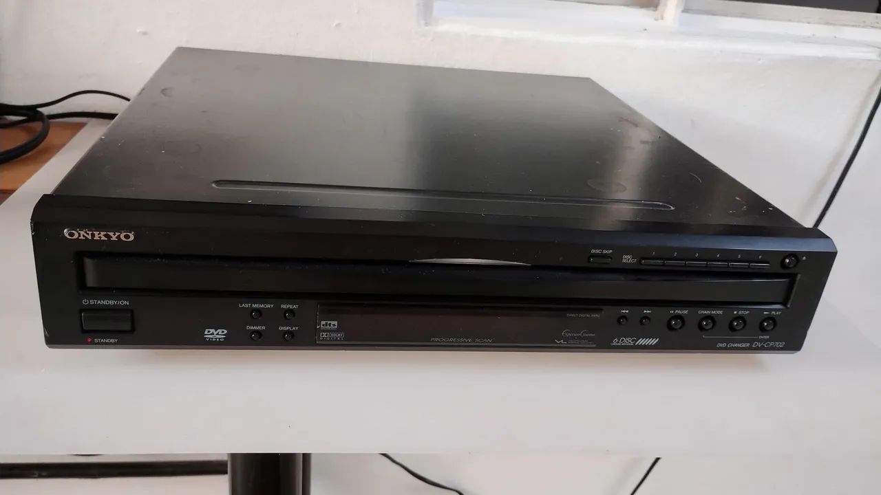 Ankyo DVD player 6 CD no estado não liga 