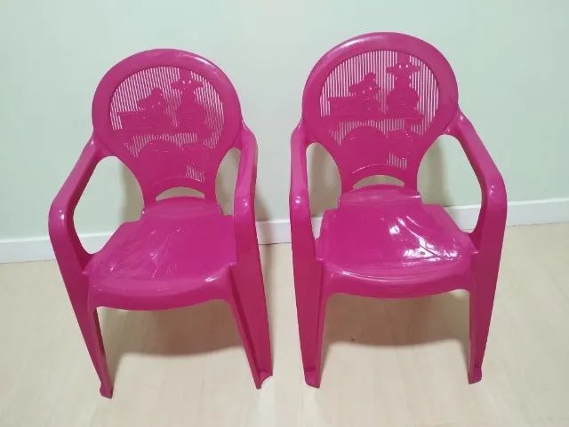 Mesa e cadeiras Infantil Rosa Tramontina - Foto 3