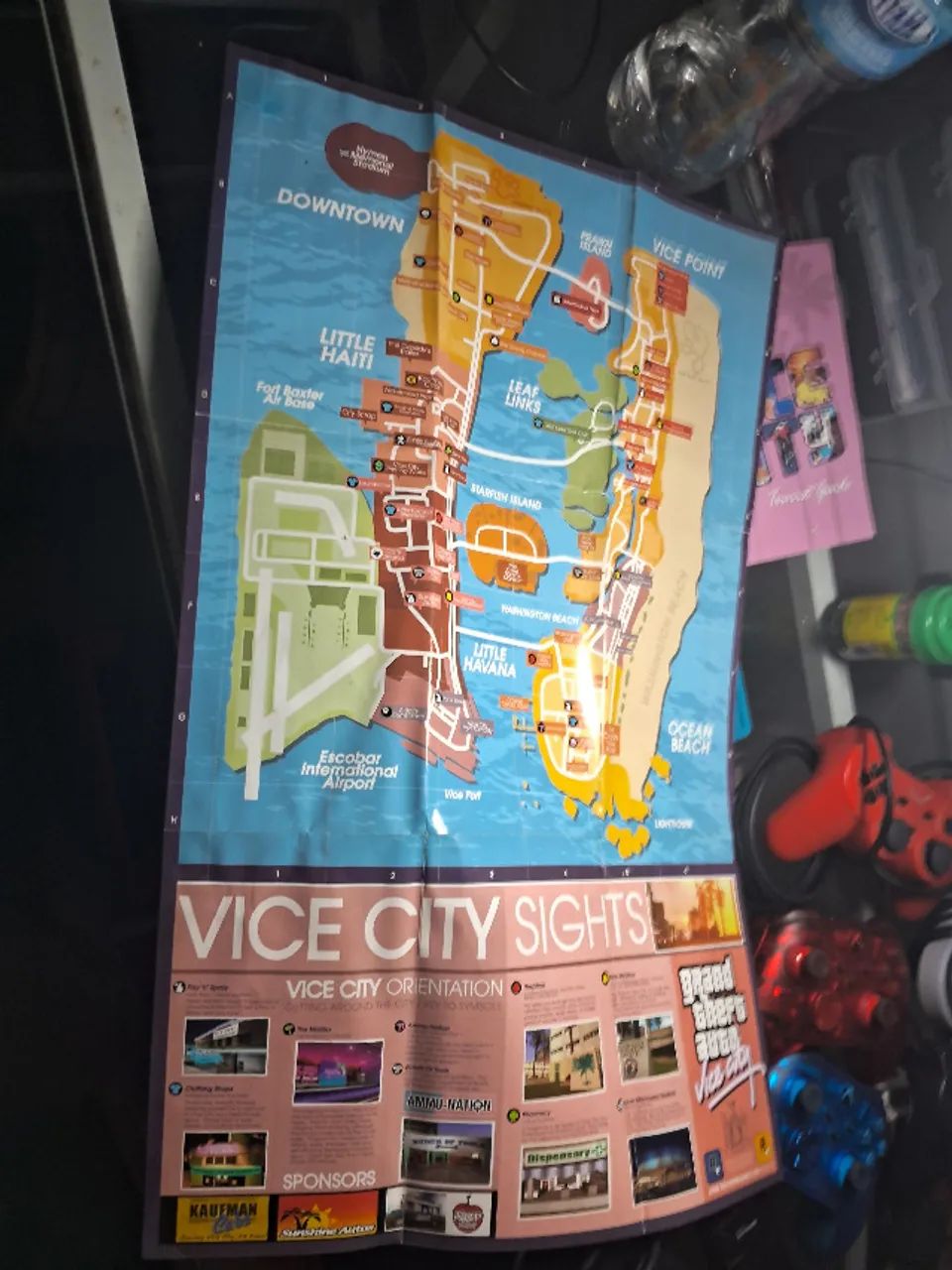 GTA Vice City para PS2 NTSC-U/C com mapa e manual - Foto 4