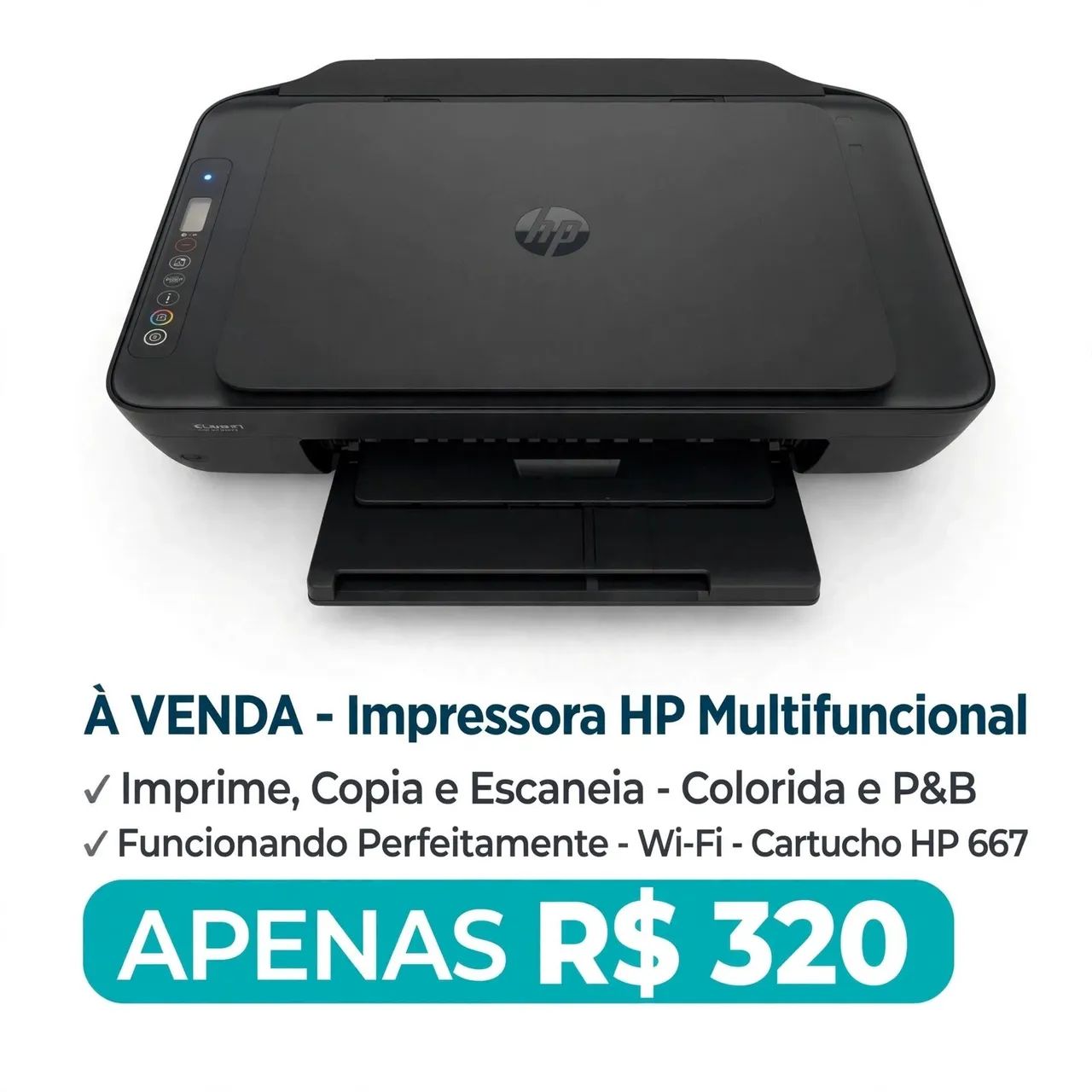 Impressora multifuncional HP advantage 2700 - Foto 5