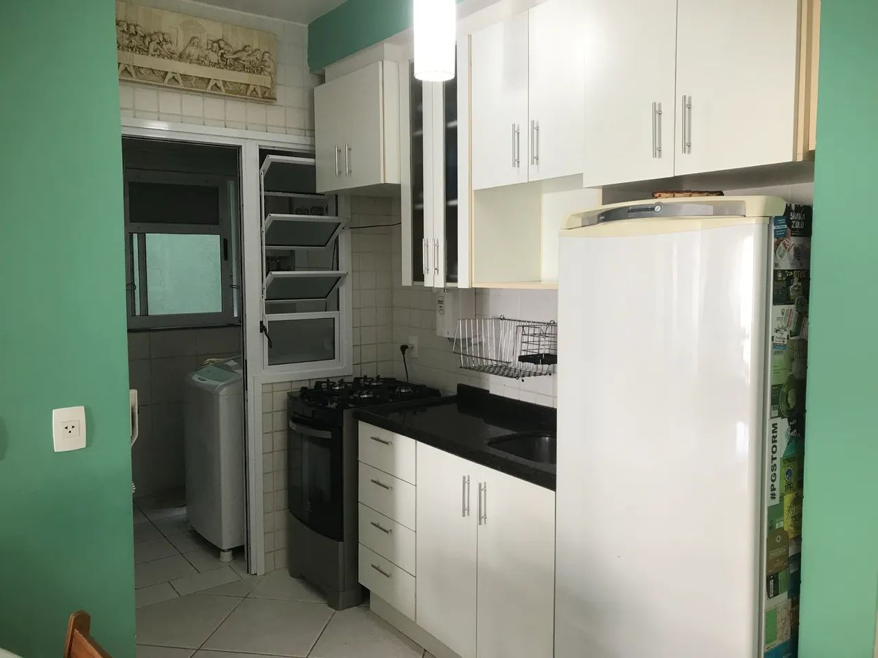 Apto, aluguel anual, 2qtos(suíte), mobiliado  - Foto 2