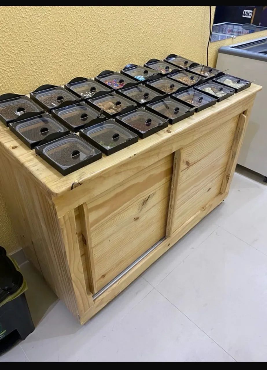 Kit com móveis para açaí  - Foto 2