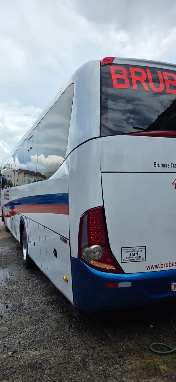 Marcopolo G7 ano 2013 mercedes benz 1721 ar cond dianteiro - Foto 3
