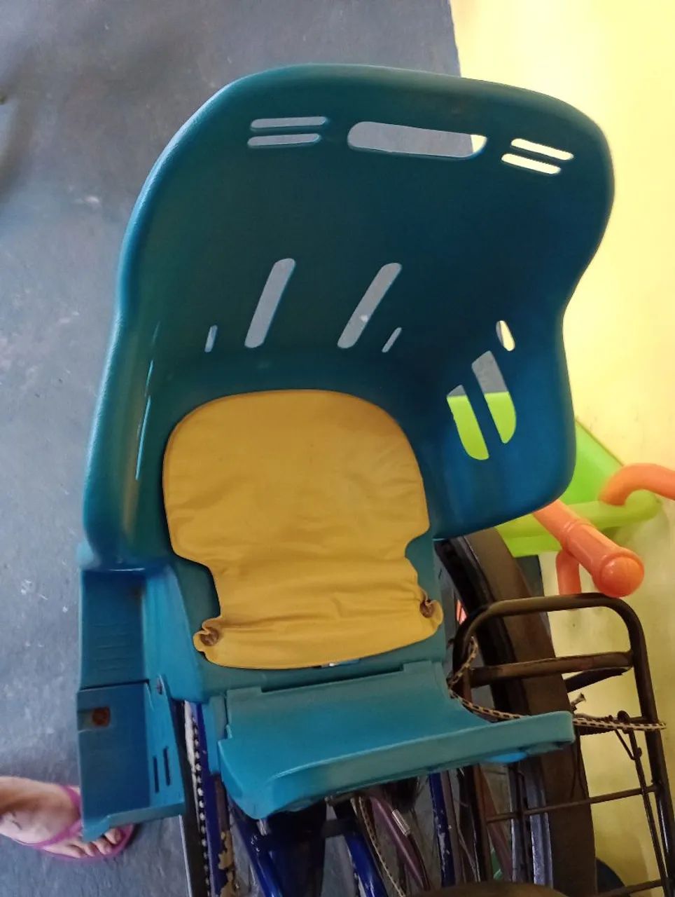 Super Promoção Cadeirinha traseira para bicicleta - Foto 3
