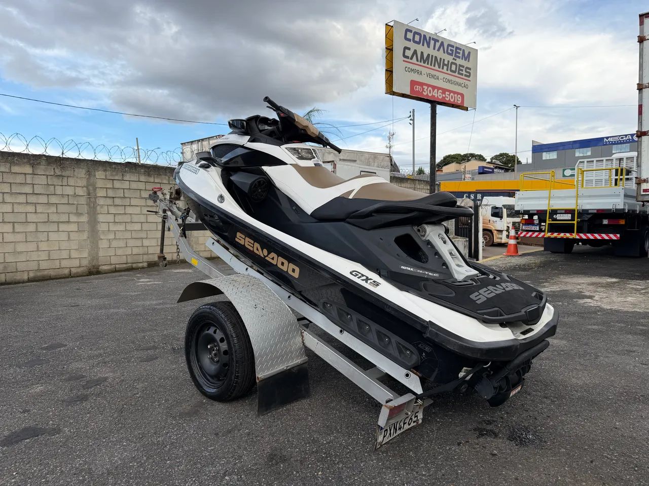 Jetski Seadoo GTXS 155 com som e carretinha 