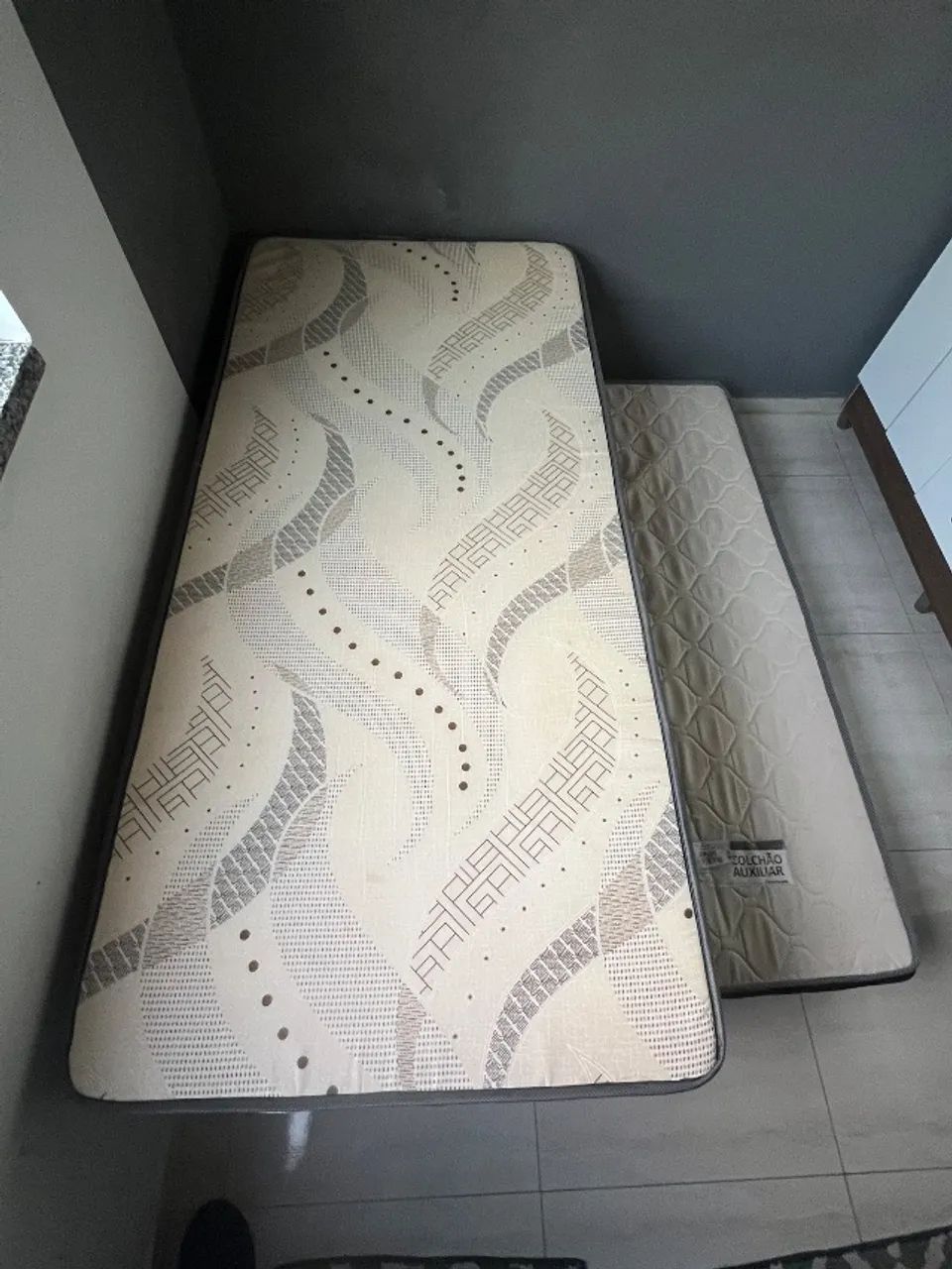 Cama de Solteiro Box com Bicama Auxiliar - Ótimo Estado, Aproveite! - Foto 2