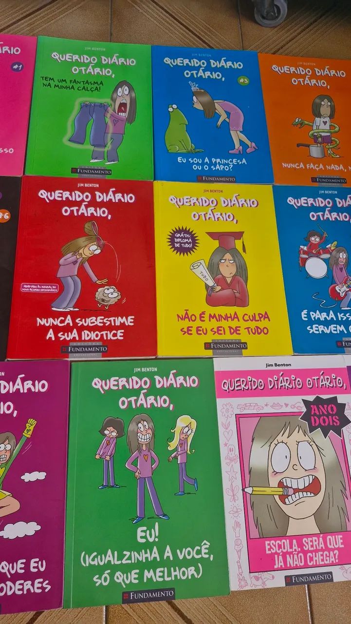 Coleção de 14 livros usados Querido Diário Otário - Foto 3