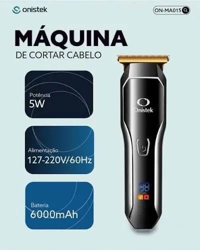 Máquina de Cortar Cabelo ON-MA015 Onistek - Foto 2