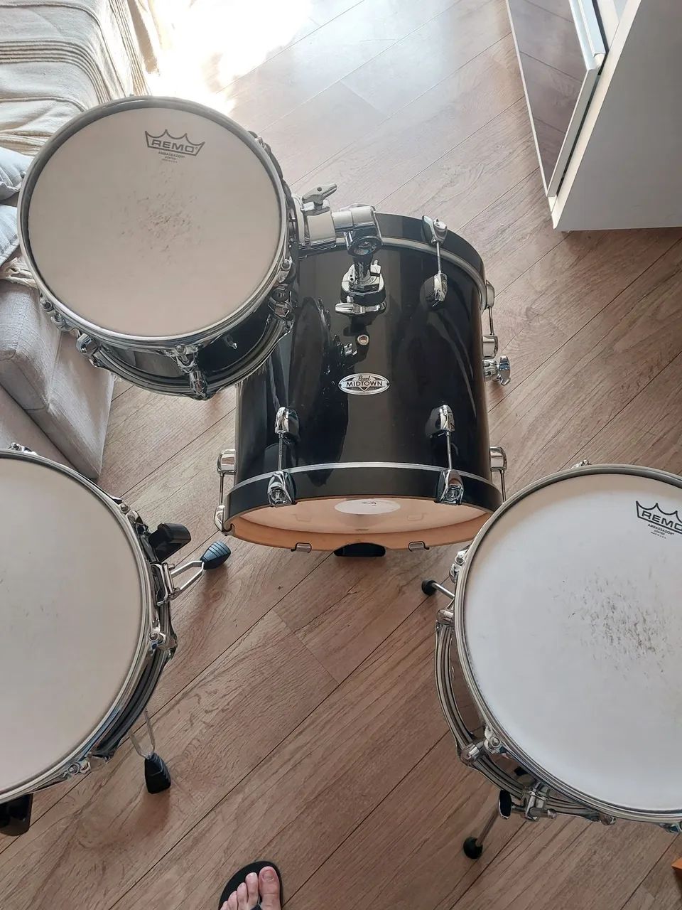 Bateria Pearl midtown shell pack 4 peças  - Foto 2