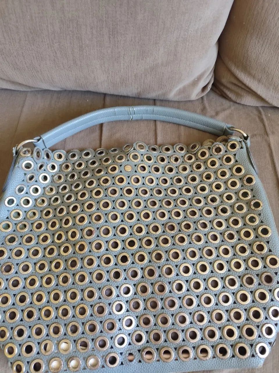 Bolsa grande de couro 
