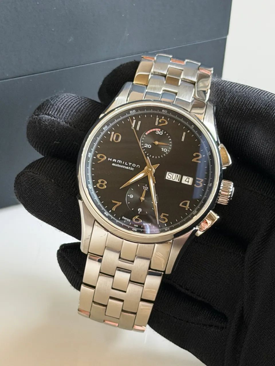 Relógio Masculino Hamilton jazzmaster cronômetro automático usado