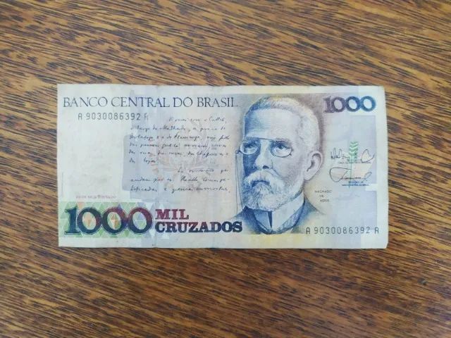 Nota de 1000 Cruzados Antiga