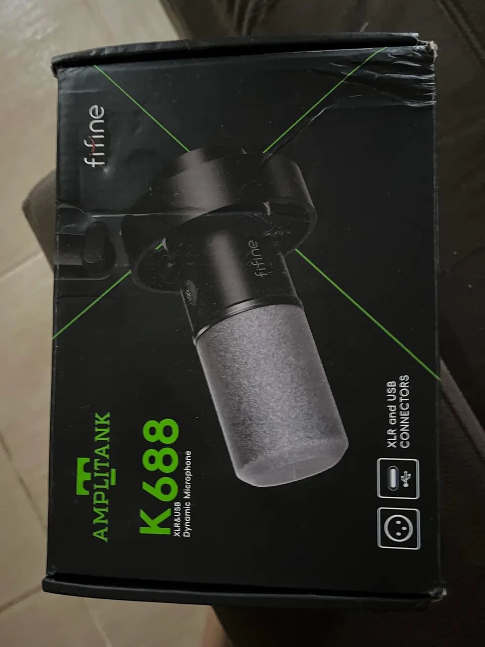 MICROFONE FIFINE K688 - MENOR PREÇO!
