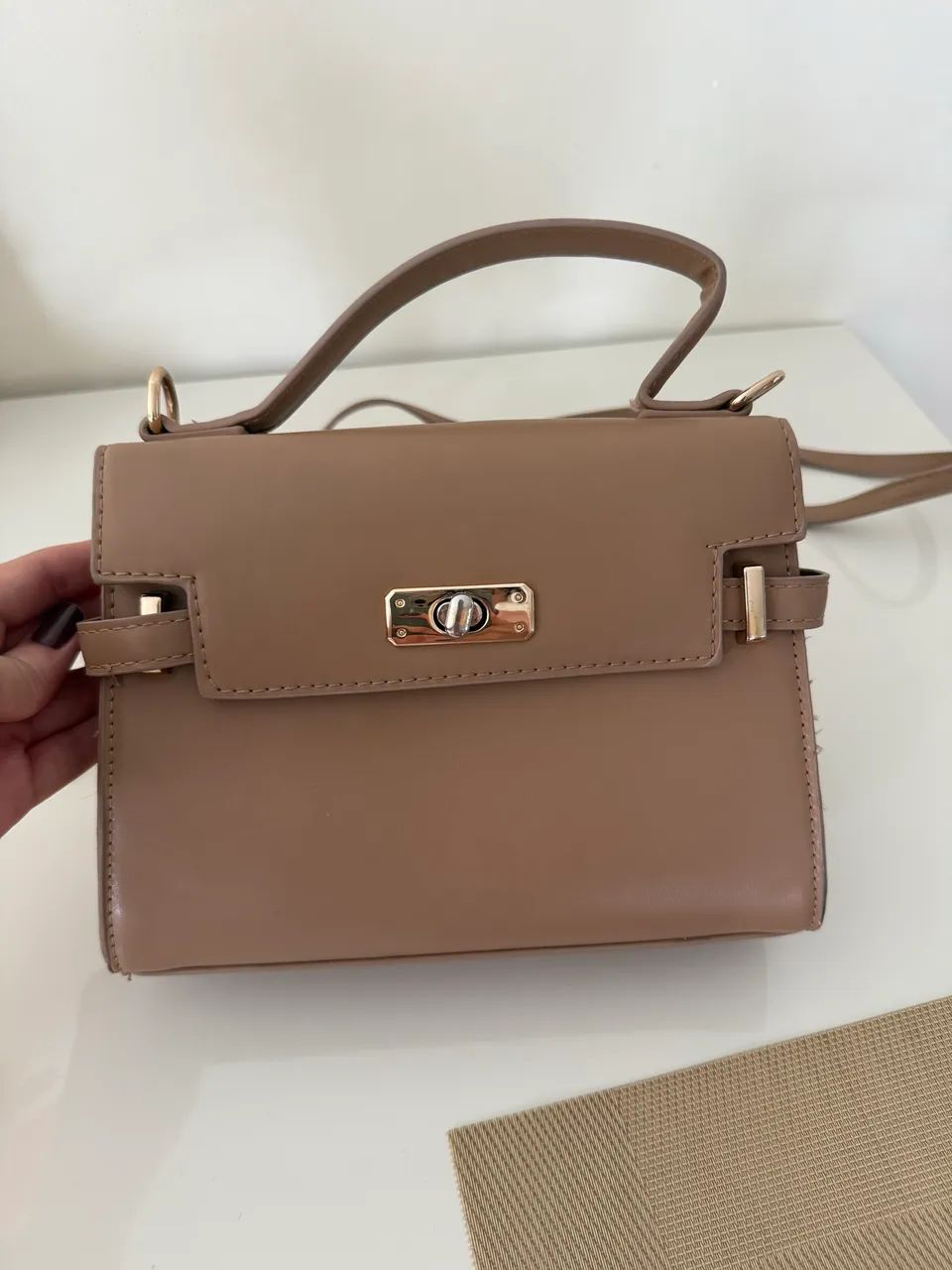 Bolsa bege 
