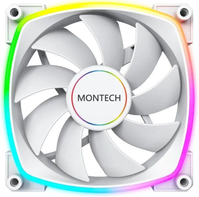 Ventoinha Montech RX140, 140mm, PWM, ARGB