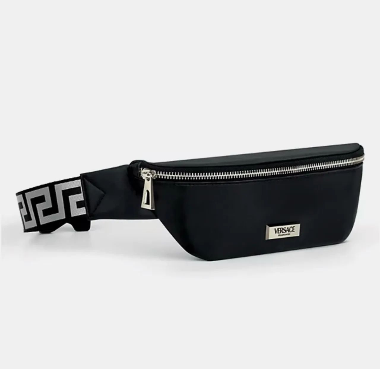 Versace Parfums nova bolsa de cinto preta bolsa de viagem
