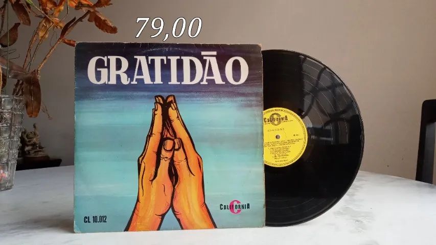 lp vinil - gratidão 1975 - gospel