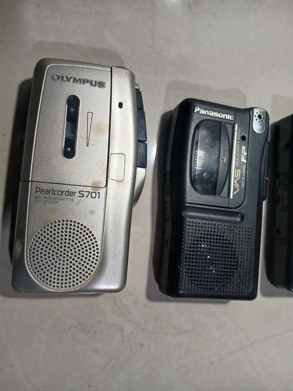  kit com 4 gravadores de voz vintagem - Foto 2