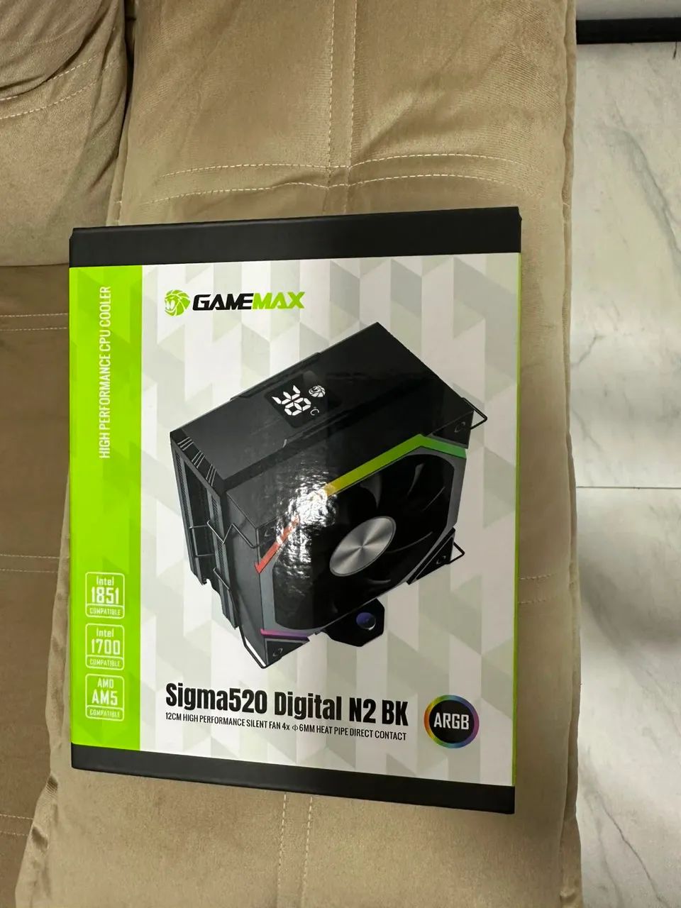 Air Cooler Sigma520 Digital N2 BK 