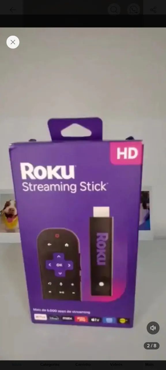 Roku tv stick  - Foto 4