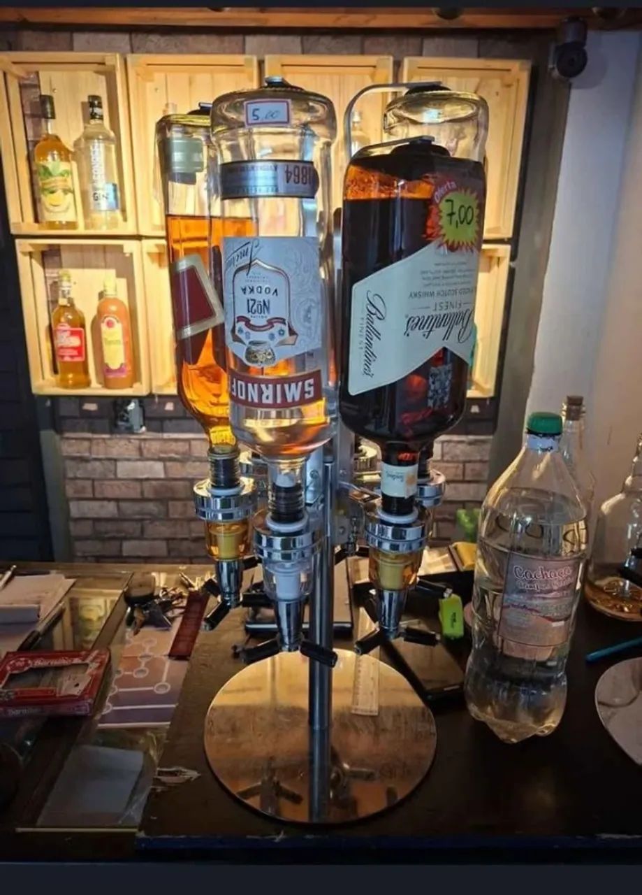 Dosador de bebidas novo whisky/vodka para distribuidora de bebidas conveniência - Foto 4