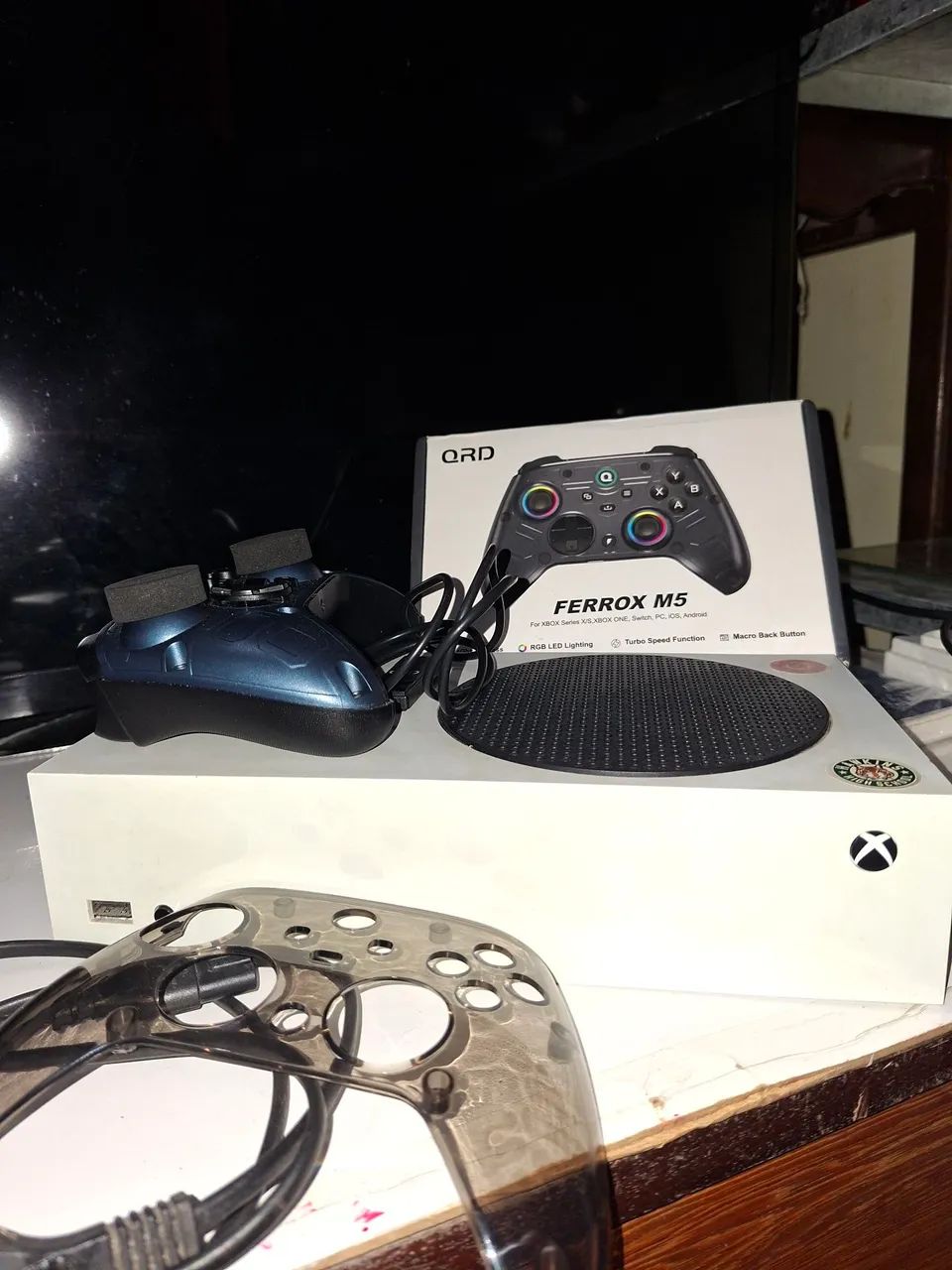 Xbox series s com controle Hall efect - Foto 4