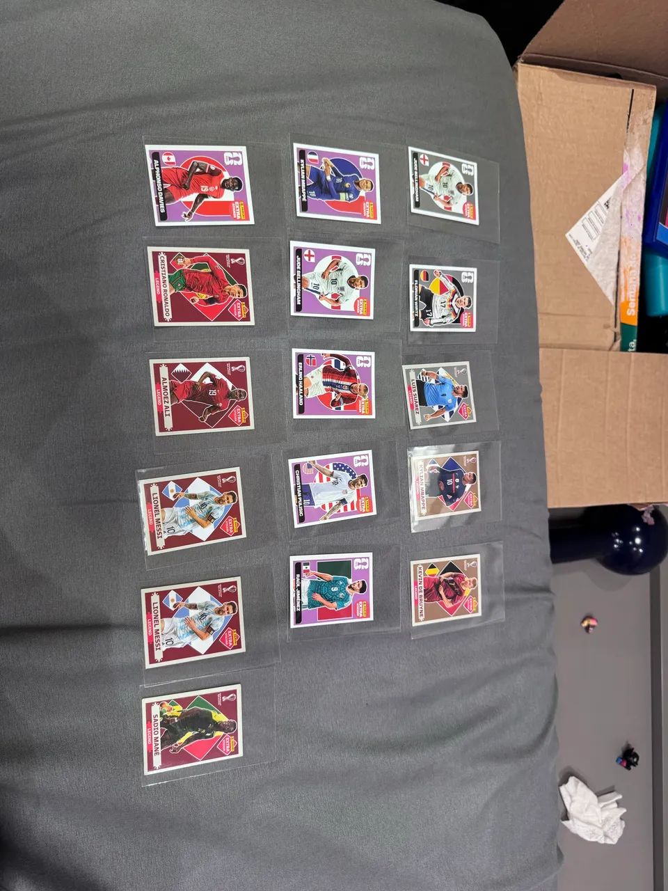 KIT DE 16 FIGURINHAS LEGENDS DA COPA 2022 e 2026 - Foto 2
