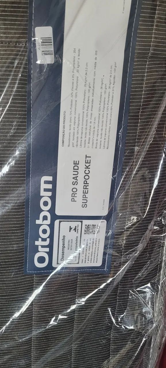 Colchão +Box Ortobom Pró Saude - Foto 4