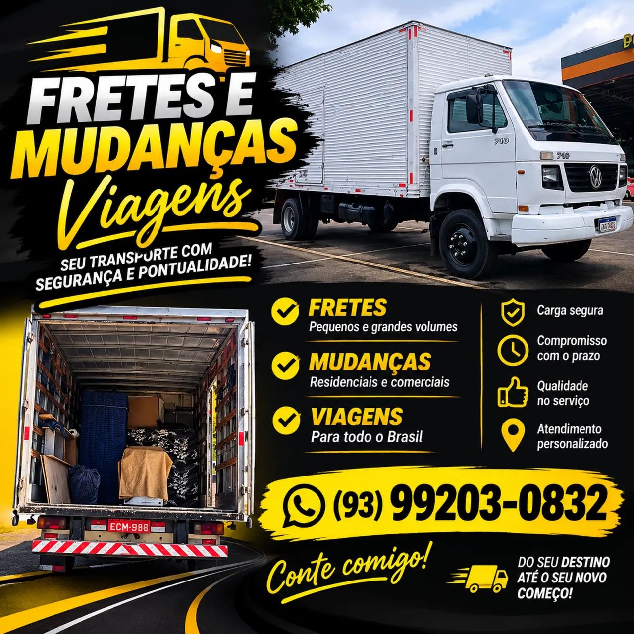 Fretes e mudanças 