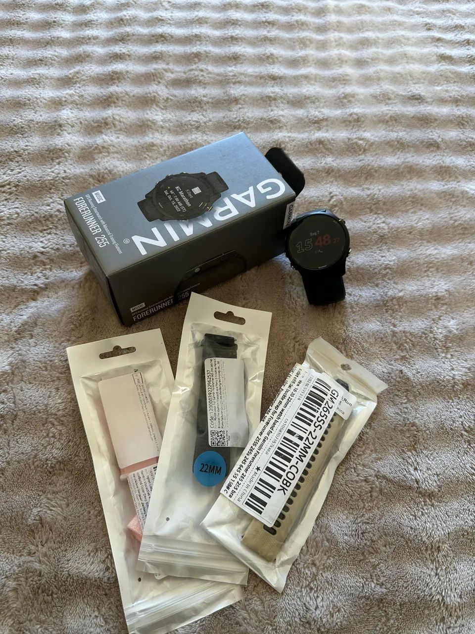 Garmin Forerunner 255 Music + 3 Pulseiras Extras + NF - Foto 3