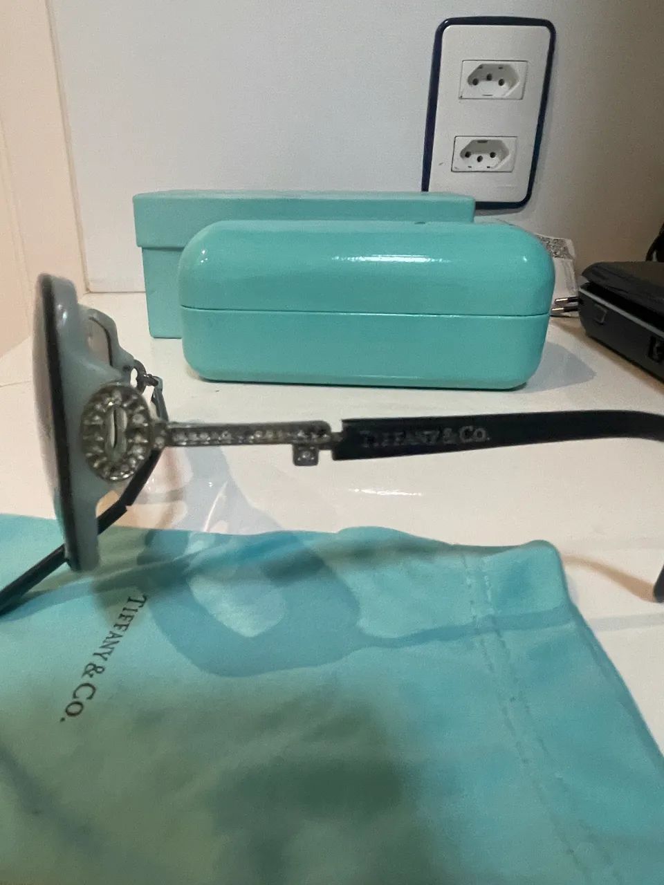 Óculos Tiffany & Co TF4043-B Original Com Caixa e Estojo - Foto 2