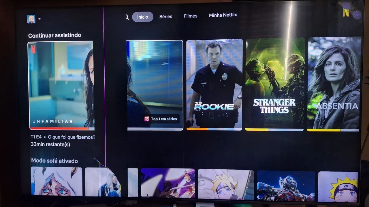 TV SAMSUNG 58 POLEGADAS AU7700