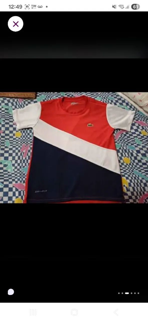 Camiseta Nike Brasil Infantil - Tamanho 12M. Mais 2  4 por  - Foto 4