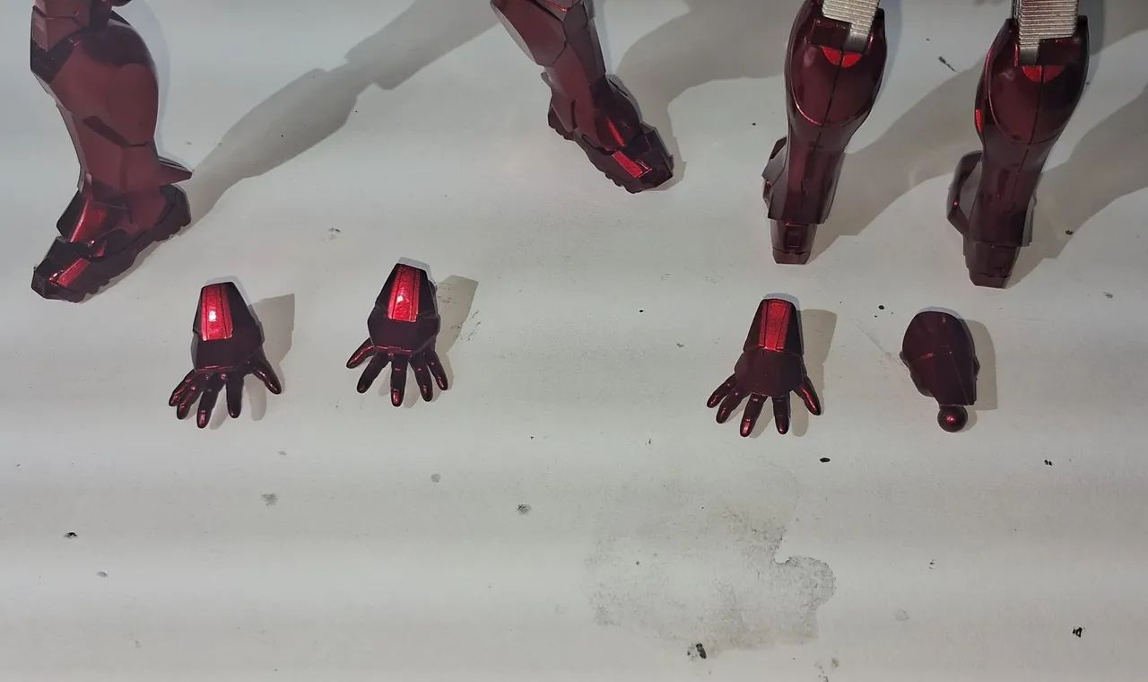 Homem de ferro fondjoy mark 4 e 7 estilo marvel legends ORIGINAL. - Foto 4