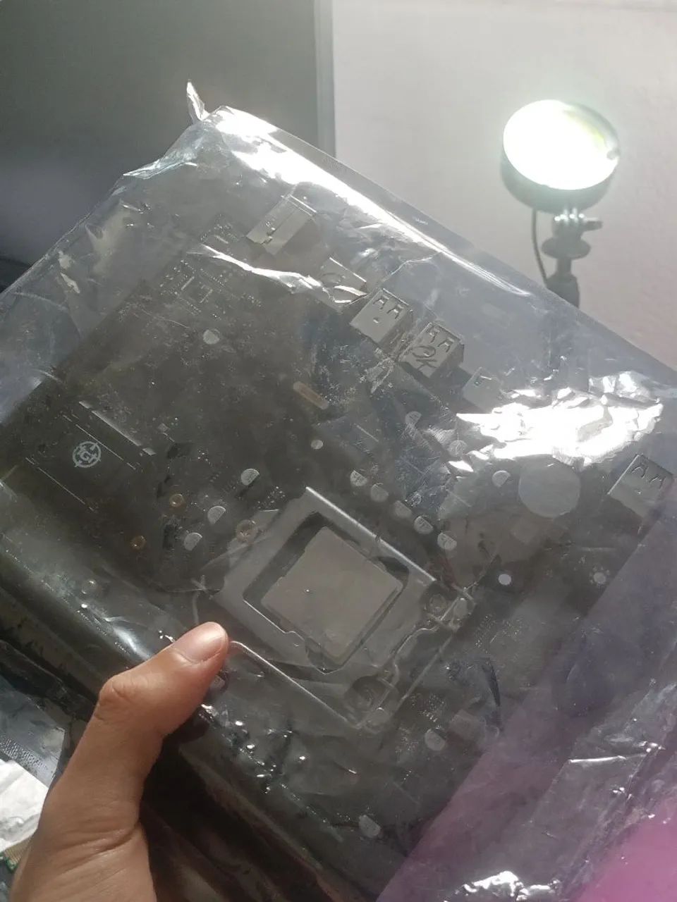 Kit placa mae h61 com processador i5 3470 e 8gb ram - Foto 3