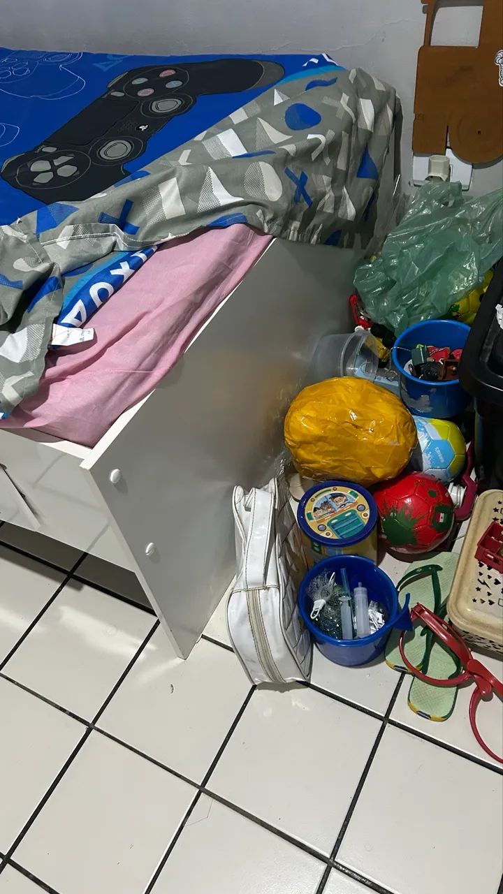 Cama Solteirão com Baú + Colchão D33 (LEIA O ANÚNCIO) - Foto 3