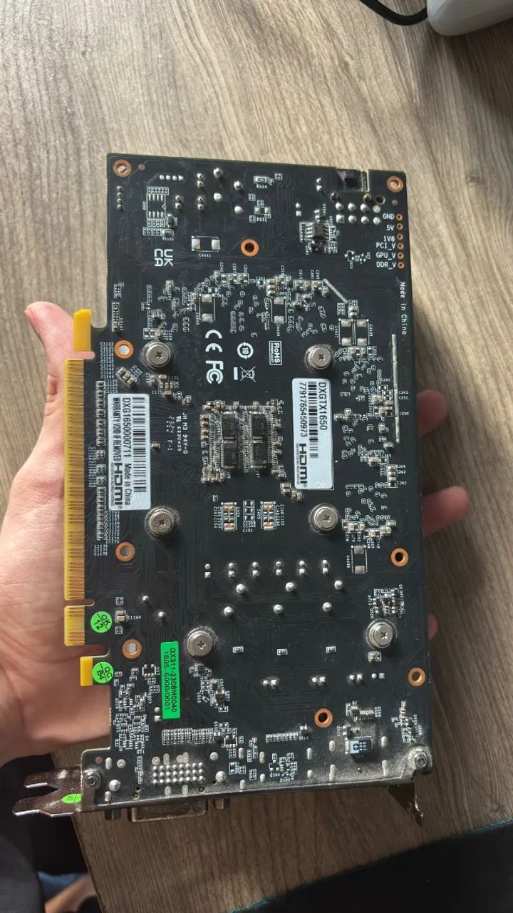 placa de vídeo gtx 1650 4gb seminova - Foto 2