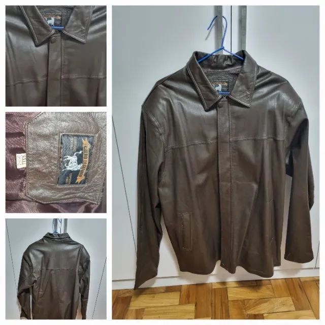 Jaqueta de couro 