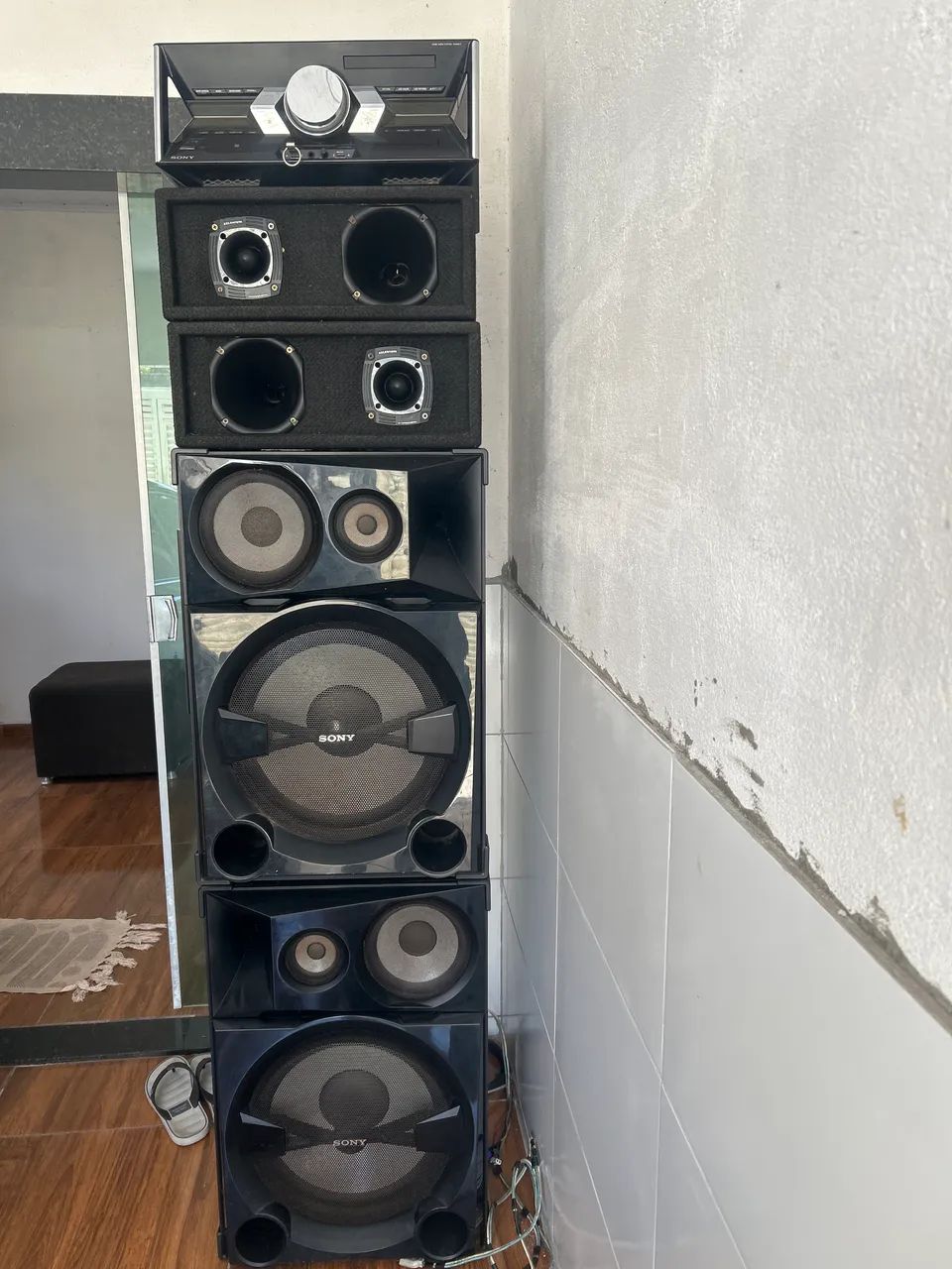 Som Sony pra vender ligeiro 1.100 - Foto 2