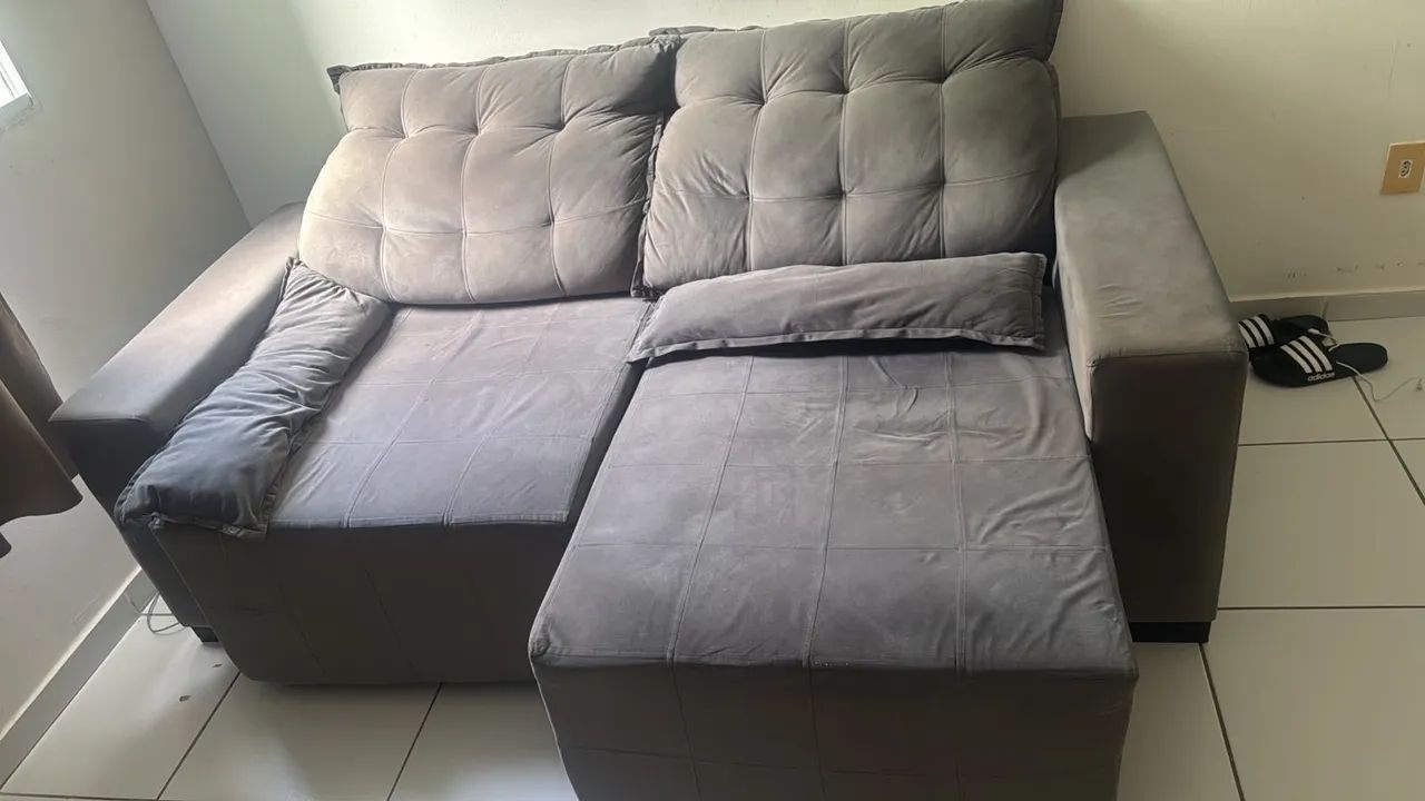 SOFÁ RETRÁTIL E RECLINÁVEL  - Foto 4