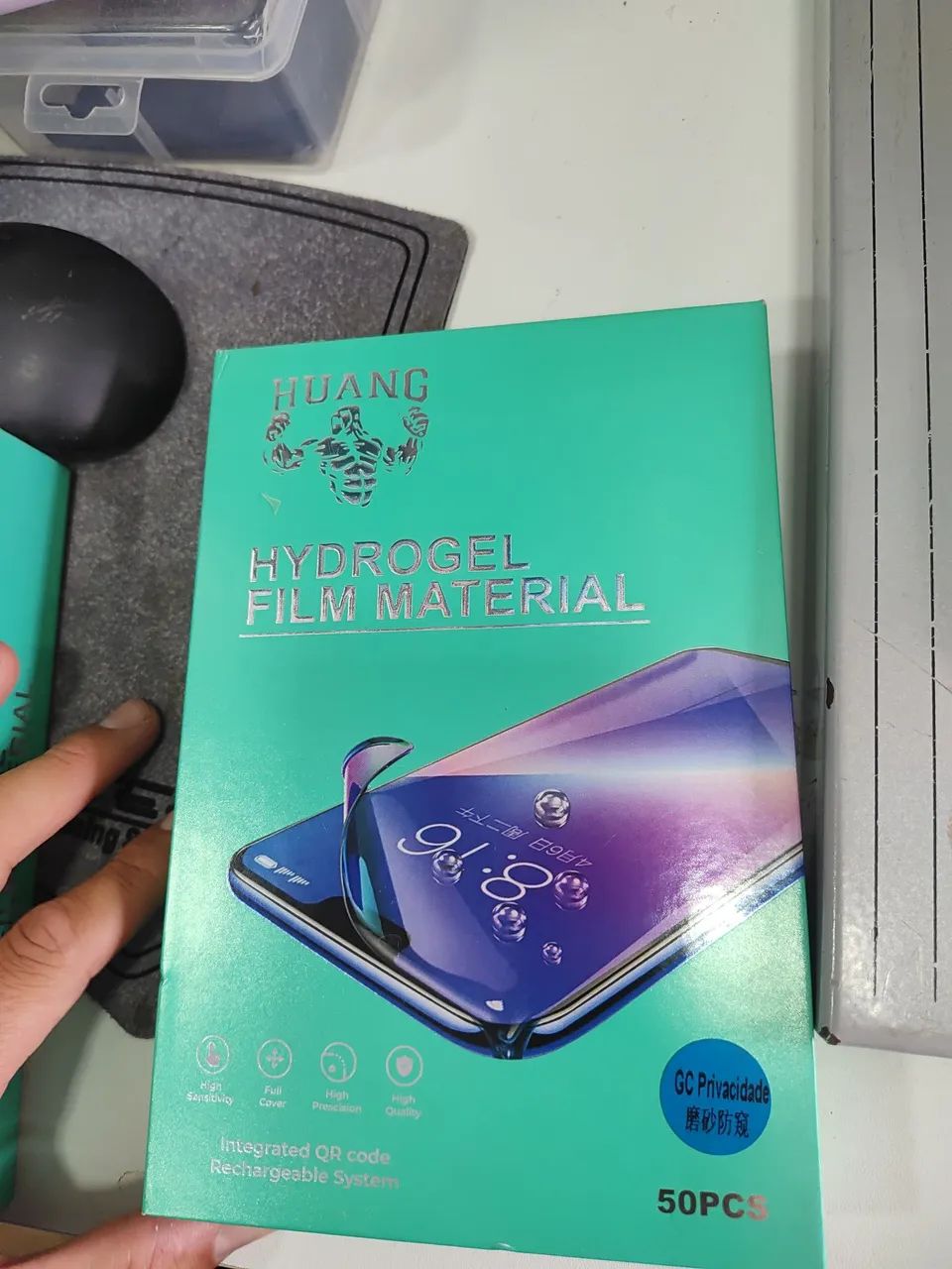 Pacote de Película Hidrogel HD Privacidade  - Foto 2