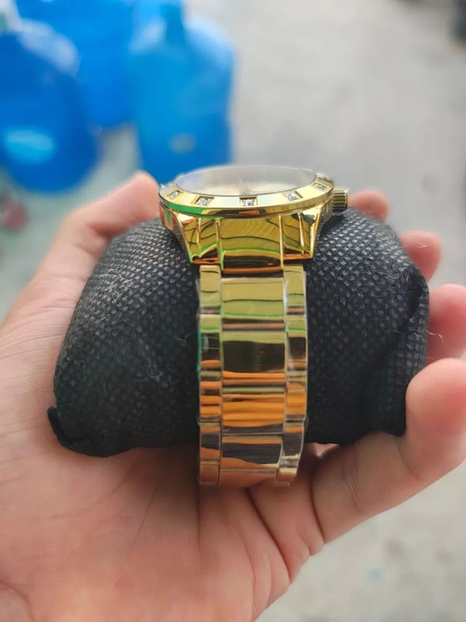 Relógio Atlantis Gold Dourado - Elegante e Chamativo! - Foto 4