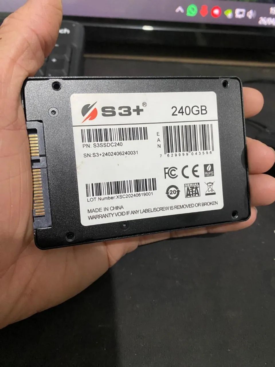SSD 240gb PROMOÇÃO451967952880947201
