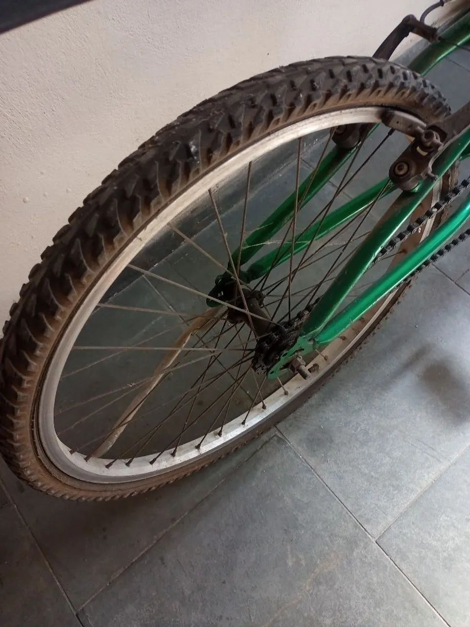 Bicicleta infantil USADA verde - Foto 4