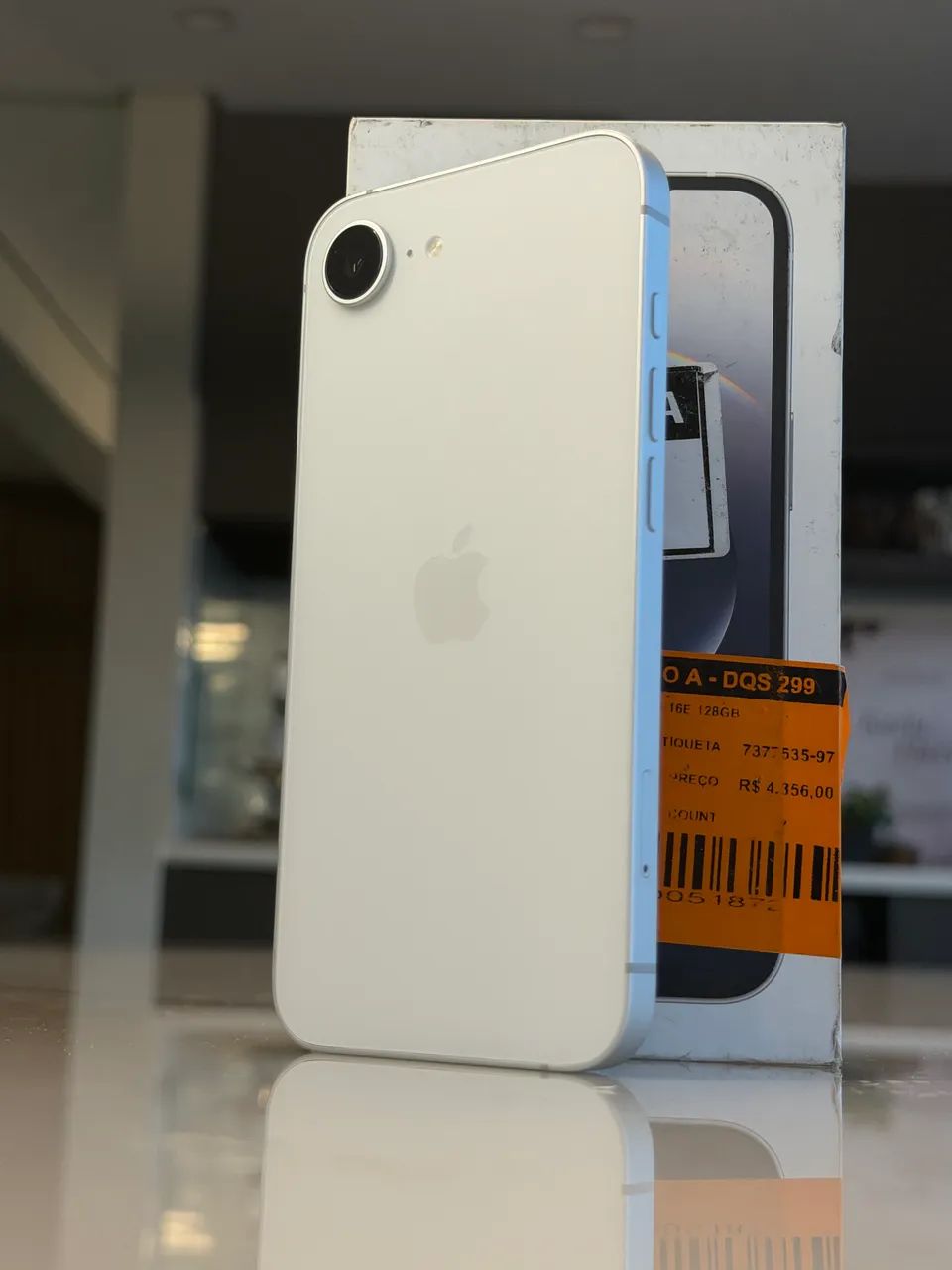 iPhone 16E 128GB BRANCO NOVO