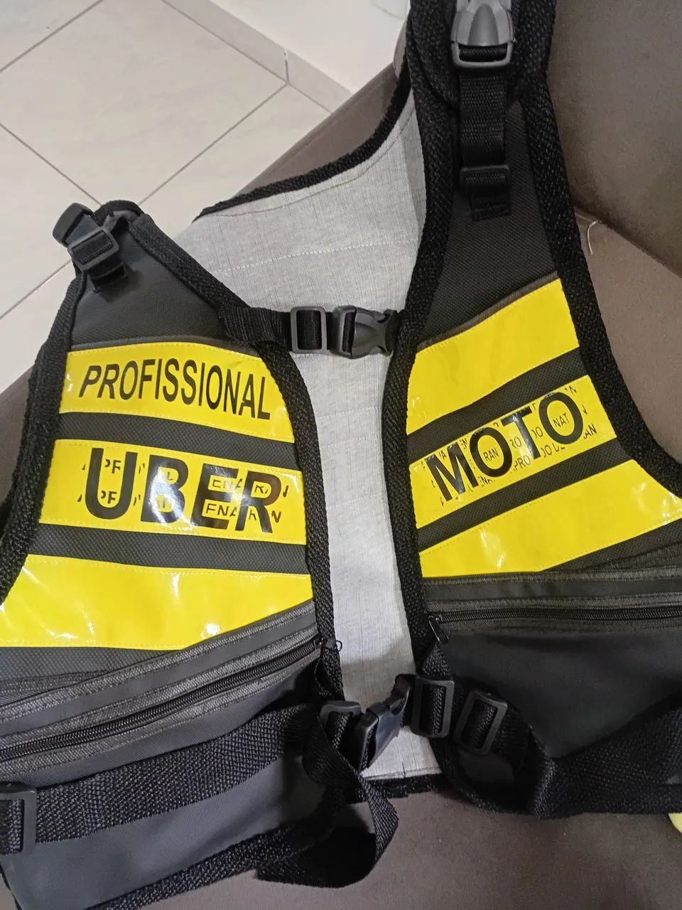 Colete refletivo motoboy