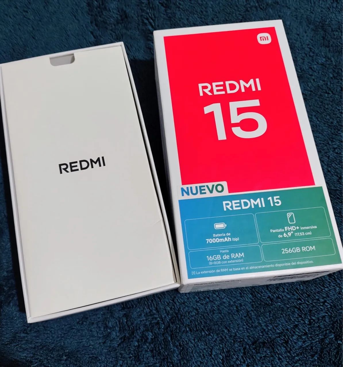 CELULAR REDMI 15 -16gb RAM e 256gb
