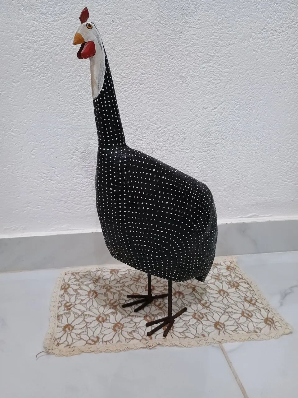Galinha d, Angola artesanato mineiro.