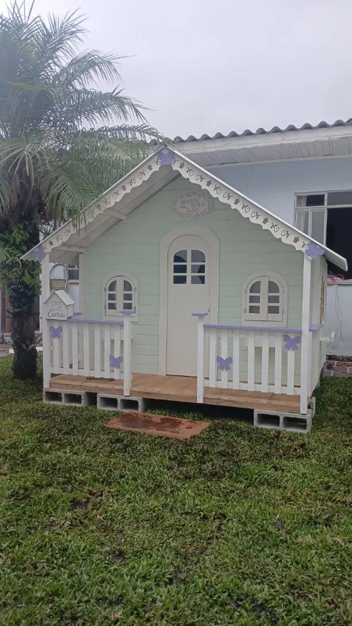 Casinhas de madeira infantil 