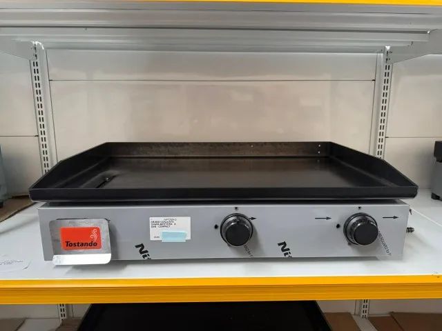 CB-80G CONJUNTO CHAPA BIFETEIRA A GAS - COMPACT